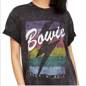 Junk Food Cotton Bowie Graphic T-Shirt